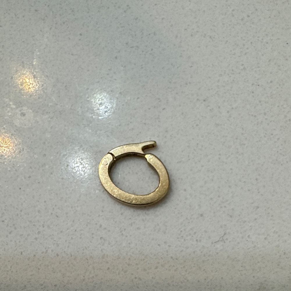 Adina Reyter 14kt Gold Charm clip